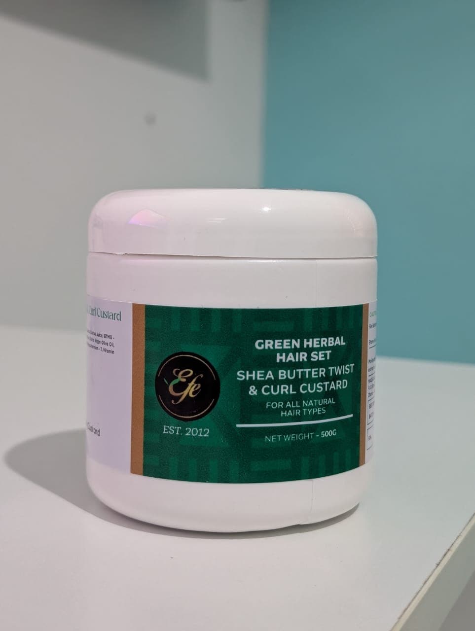 Green Herbal Twist & Curl Custard 250g