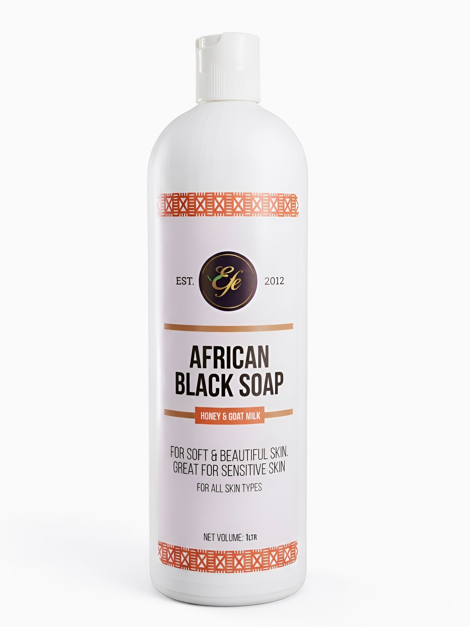 Honey & Goat Milk African Black Soap Bath 1Ltr